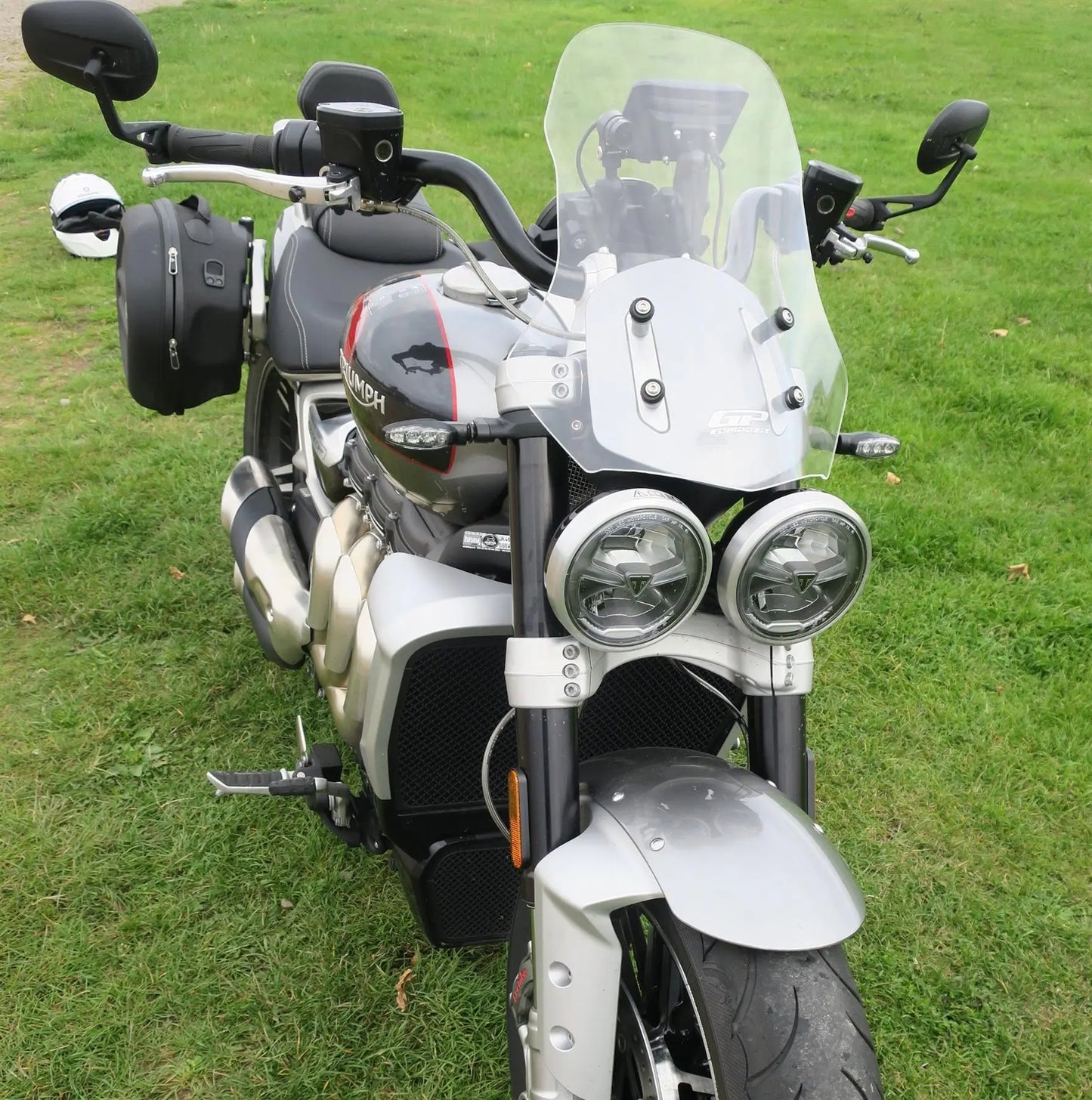 Triumph Rocket3R/Rocket3GT windscreen 46 cm clear 2020-2024