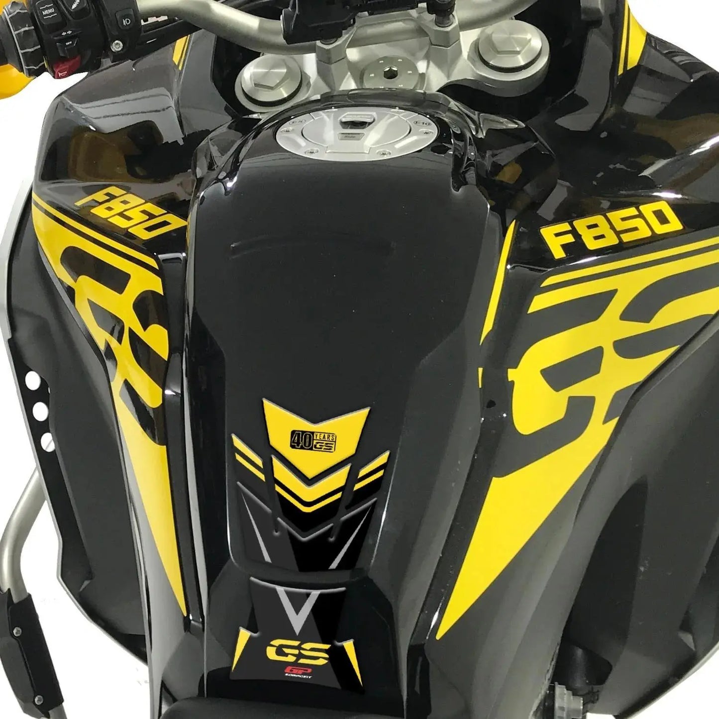 BMW F850GS Tank Pad Protection 3D SET 40 YEARS GS