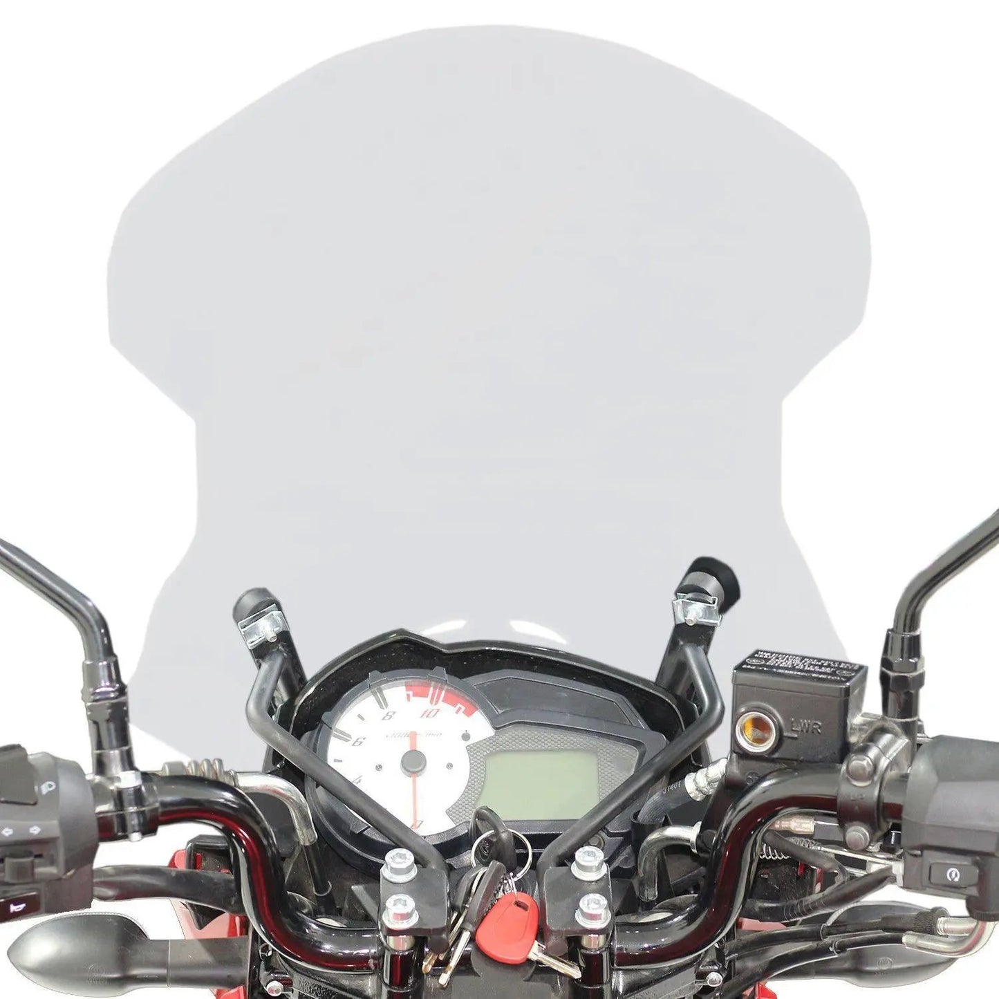 Yamaha YS125 windscreen YS 125 windshield clear 2017-2023