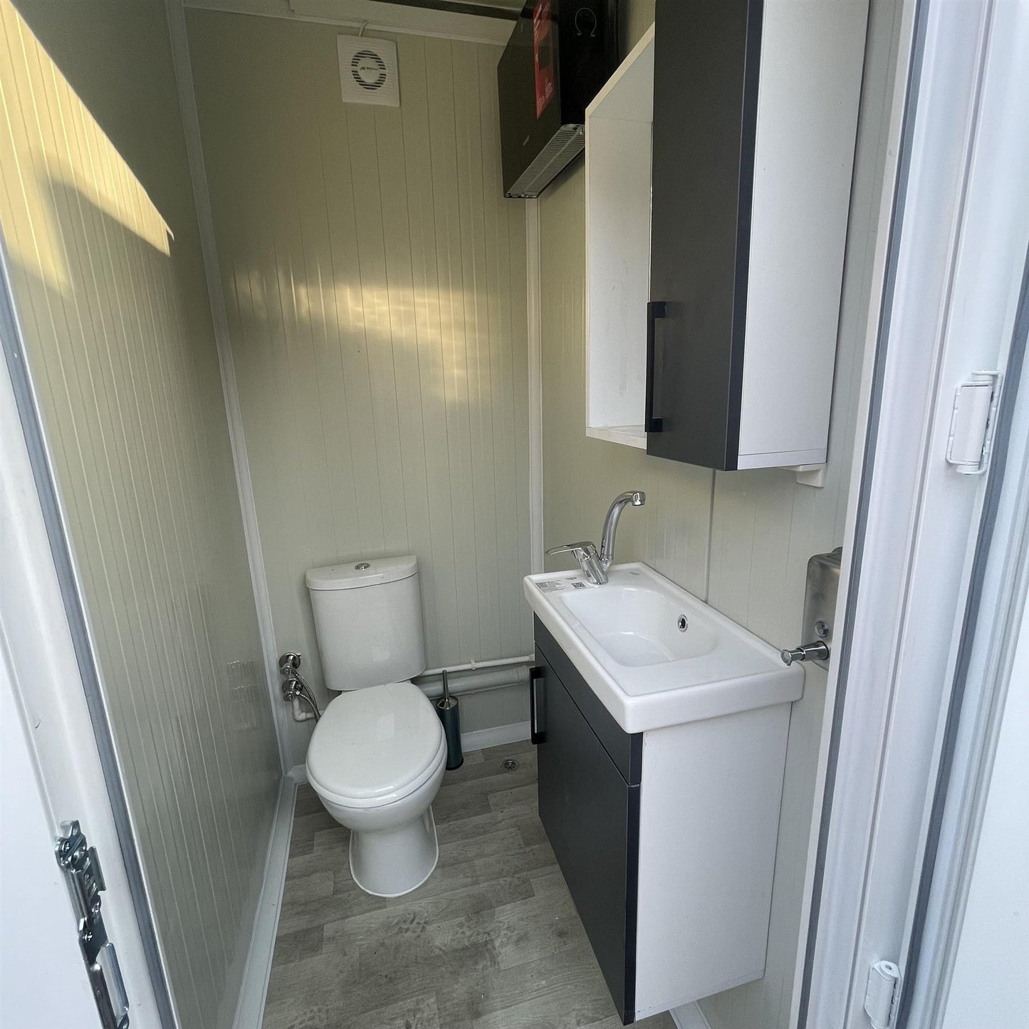 Portable Double Toilet Block | Prefabricated WC Units | Fully Insulated Toilet Cabins