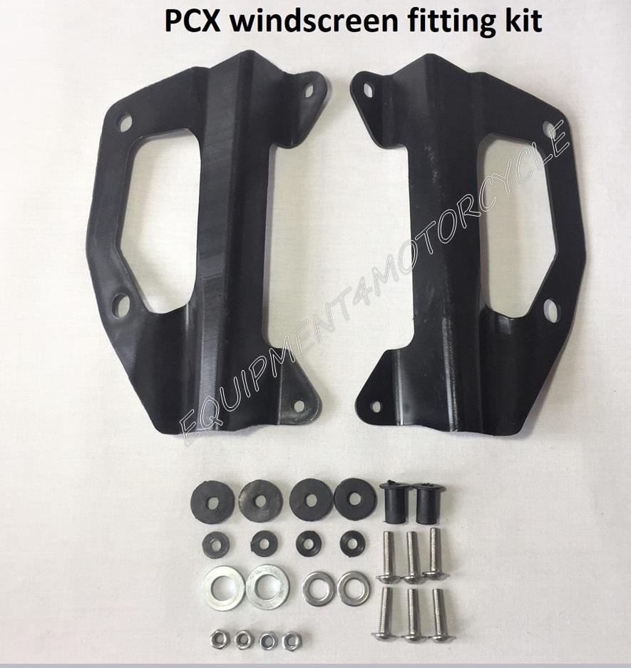 Honda PCX125 windscreen 2018-2020 smoke 65 cm