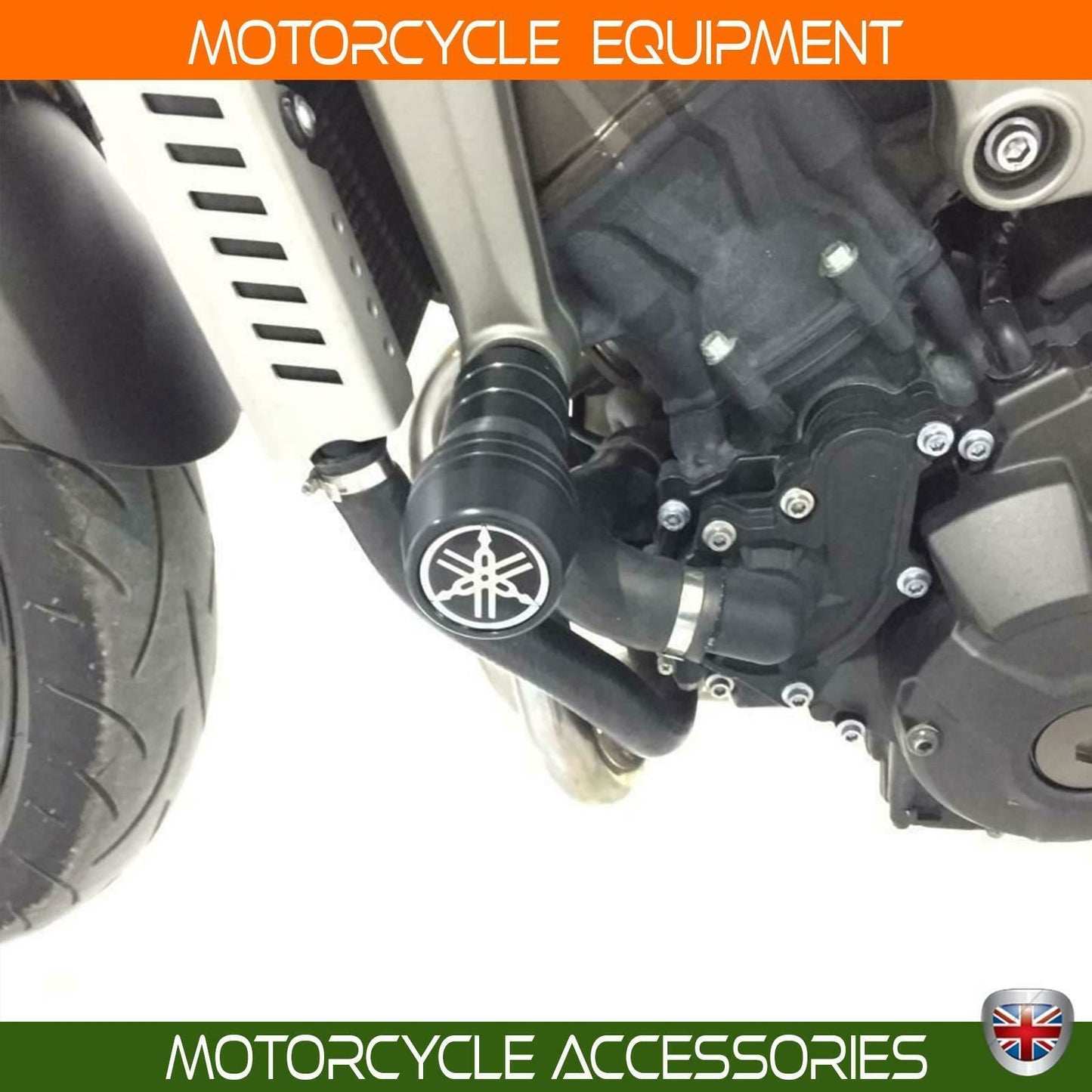 Yamaha MT 09 engine slider protector 2013-16