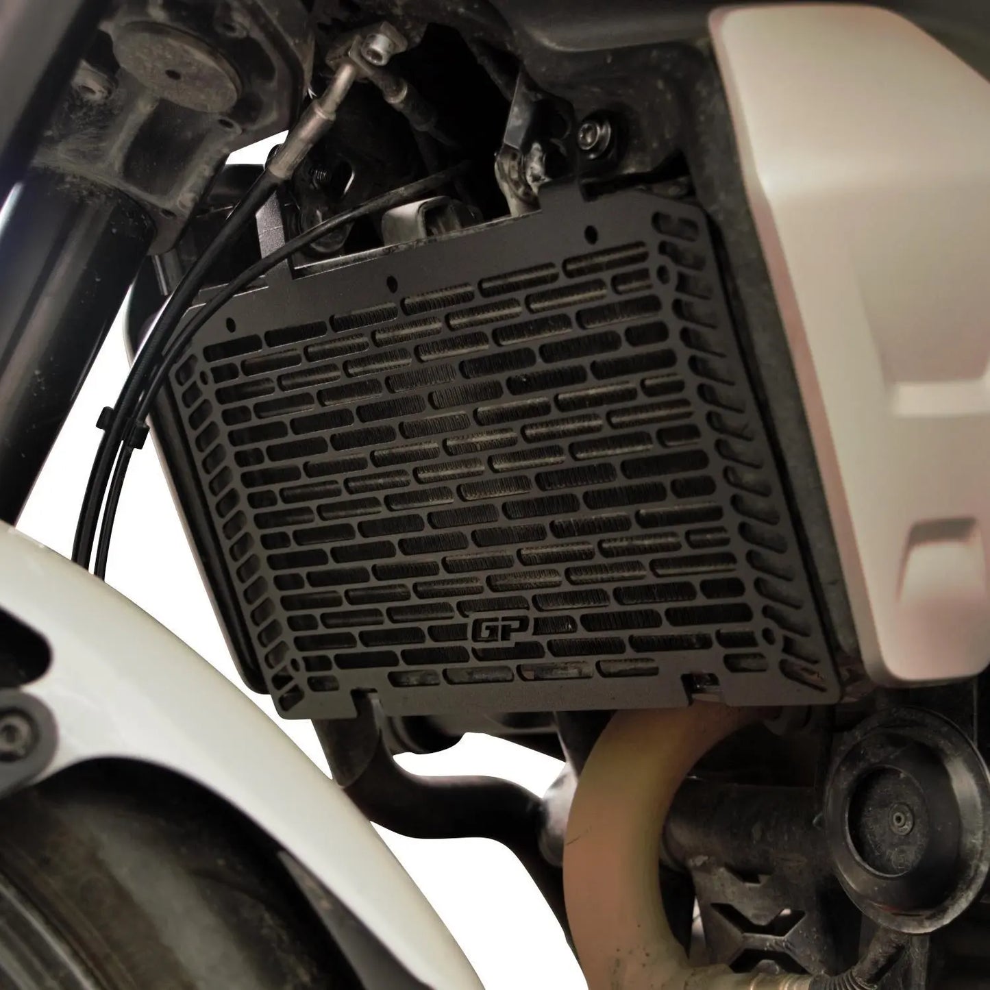 Radiator guard for CFMOTO 300CL-X 2022-2024, matt black finish