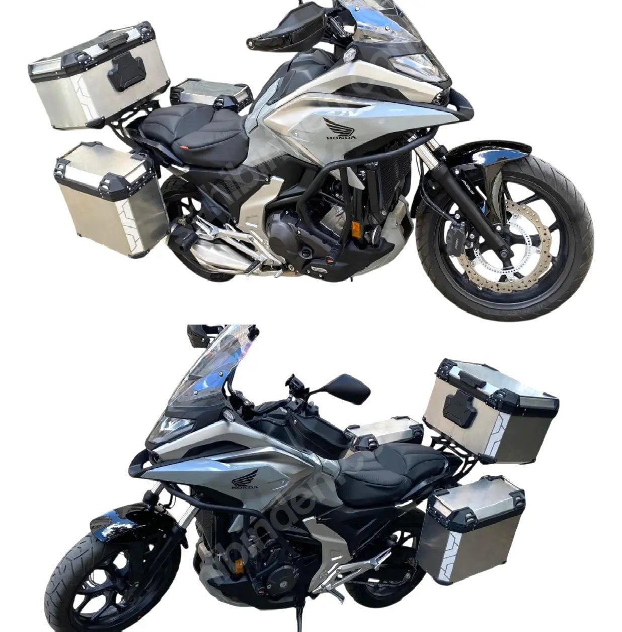 Honda NC750X Panniers and Rear Rack Set Universal 2021-2024