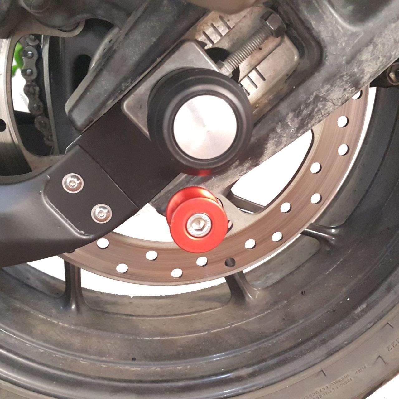BMW S1000XR Wheel Fork Axle Sliders Spindle Bobbins Front/Rear 2015-2019