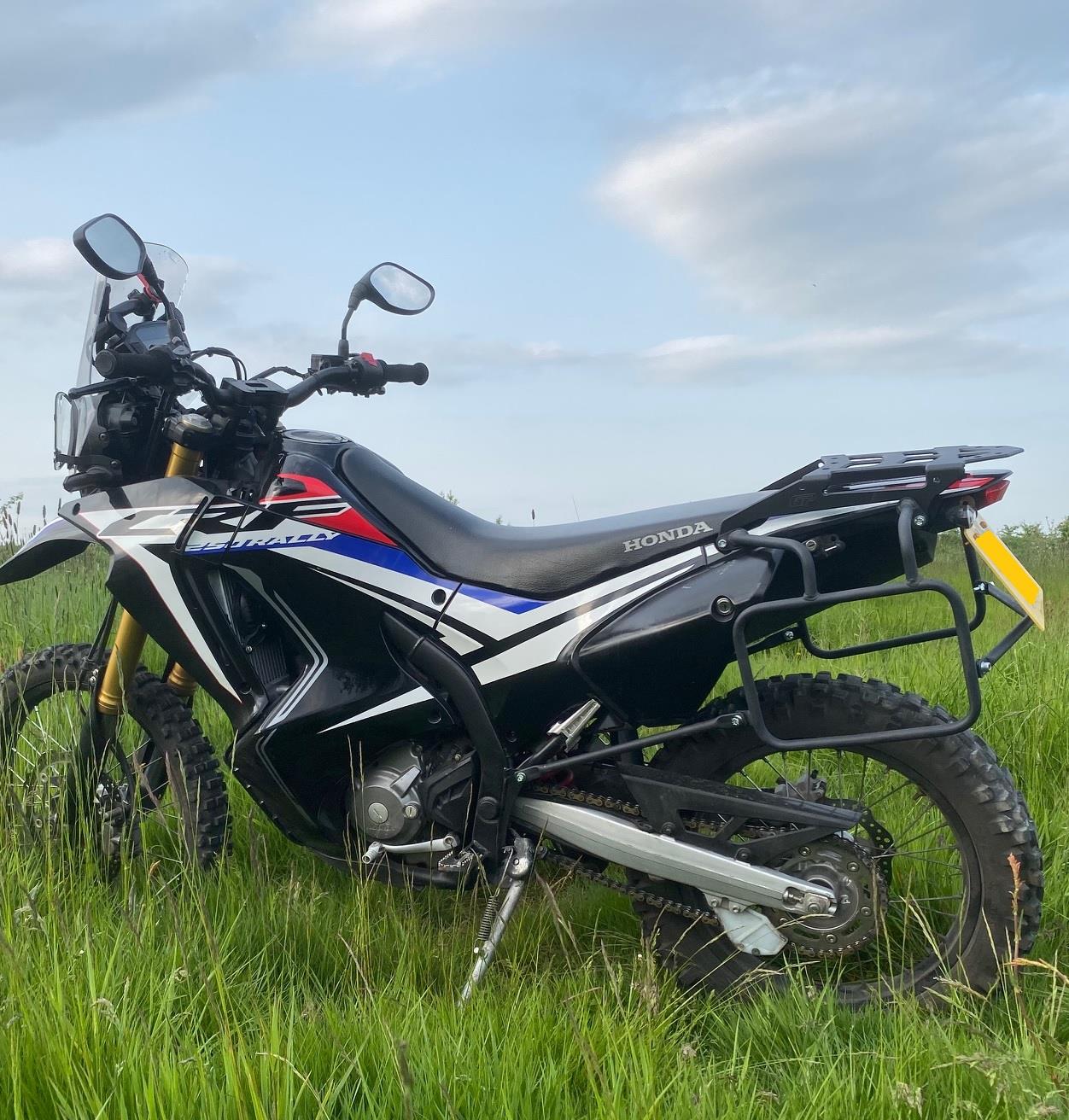 Honda CRF250L/Rally Pannier Racks and Rear Rack Set 12-20