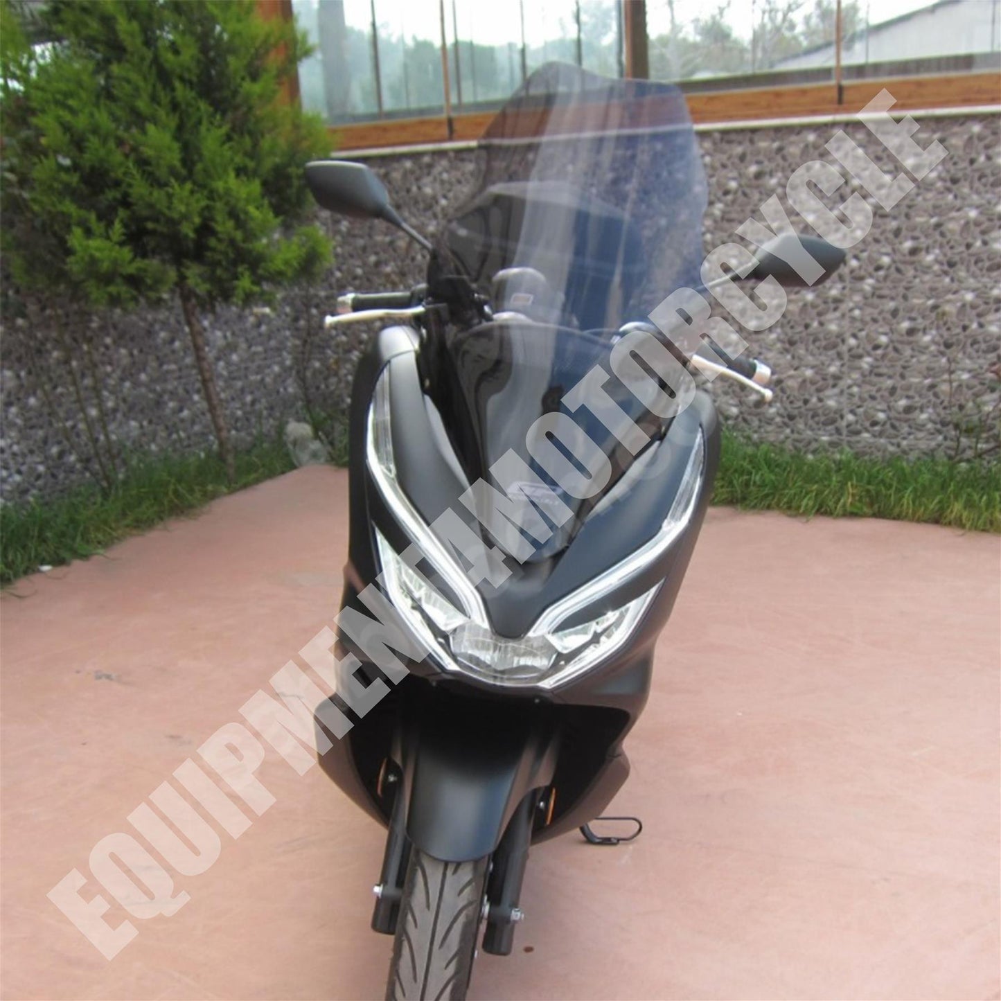 Honda PCX125 smoke 69 cm windscreen 18-20