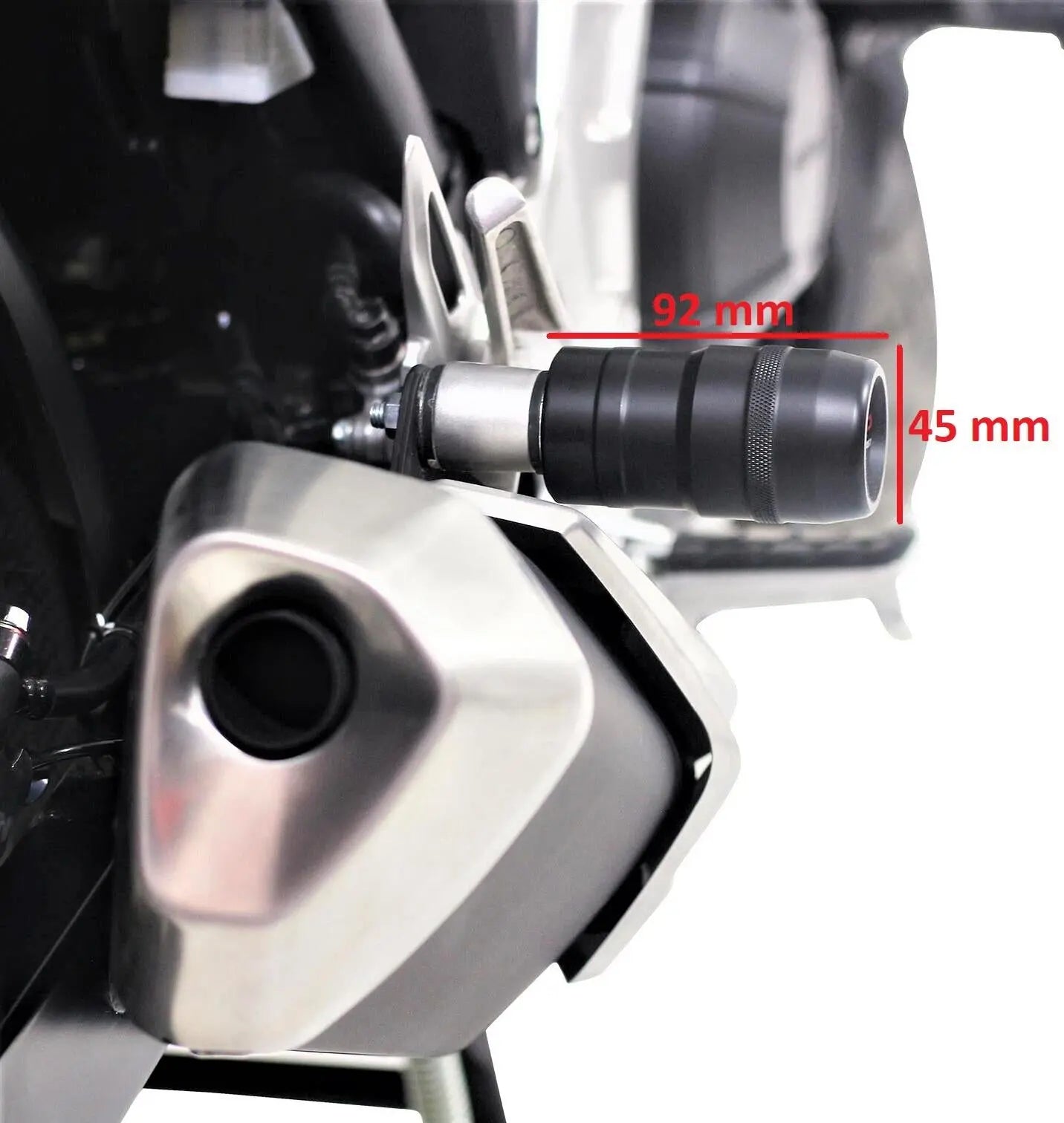 Honda NC750S Exhaust Slider Muffler Guard Protector 2012-2021