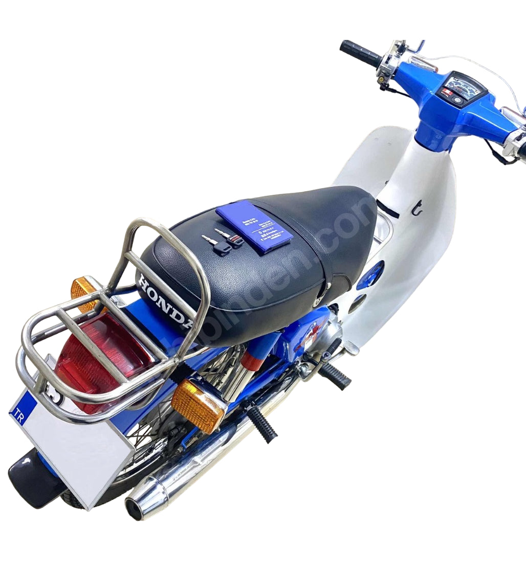 Honda Cub C90/C70/C50 rear rack chrome coated 1983-2002