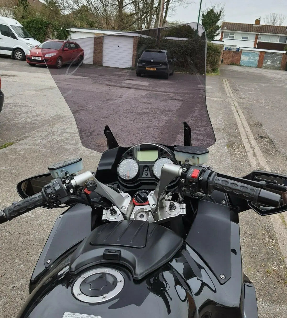 Kawasaki GTR 1400 Windscreen 63 cm Smoke 2007-2014