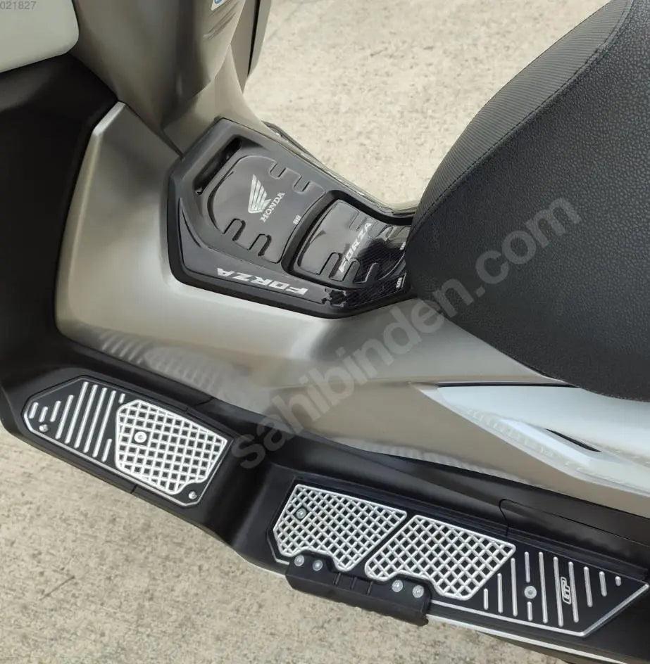 Honda Forza 350/300/250/125 footrests aluminum mats floorboard pads pairs 18-25