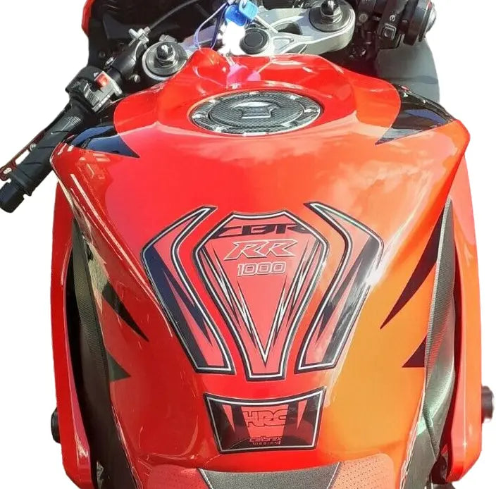 Honda CBR1000RR tank pad protection red 2008-16