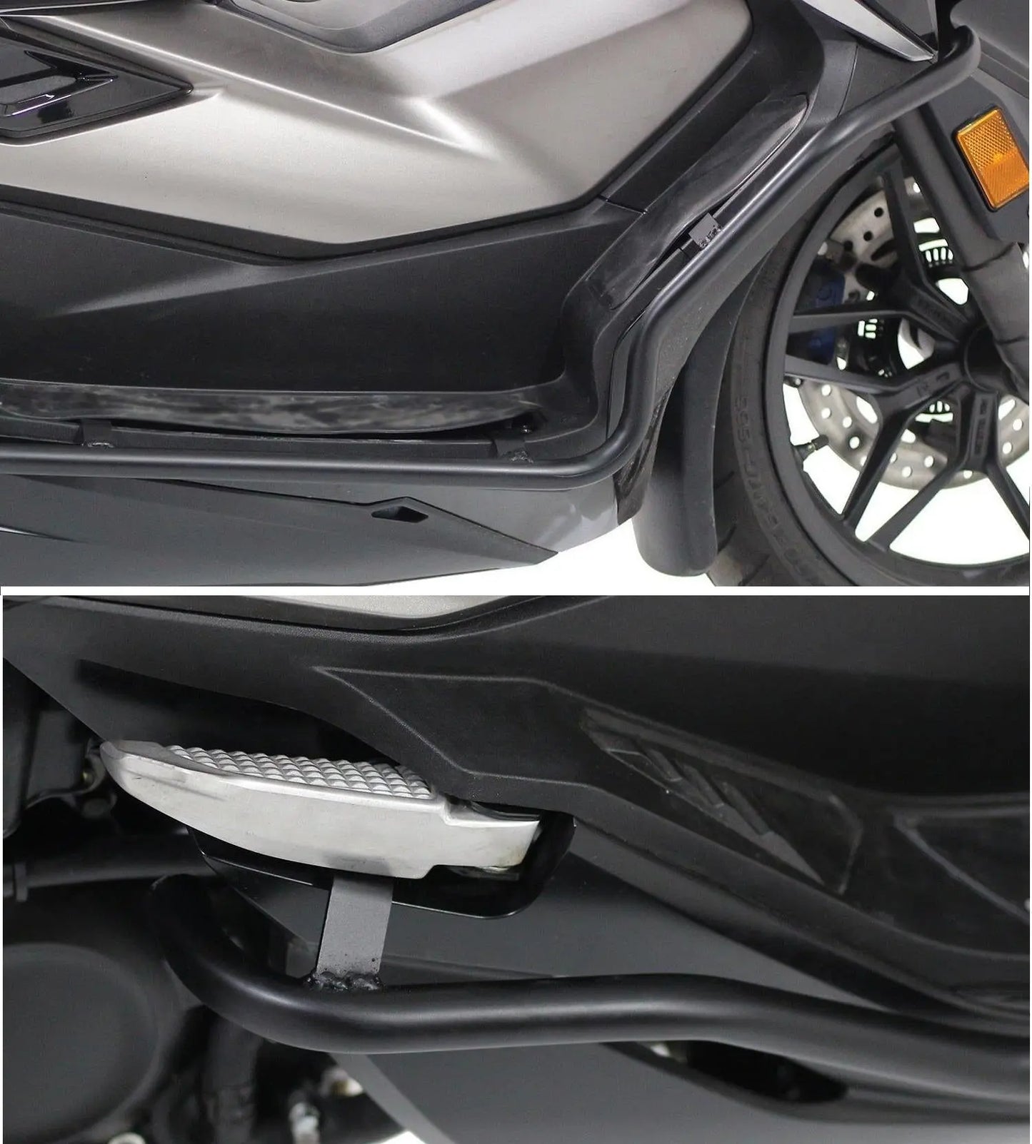 Honda Forza 300/350 crash bars pair+exhaust guard set 18-22 ONLY