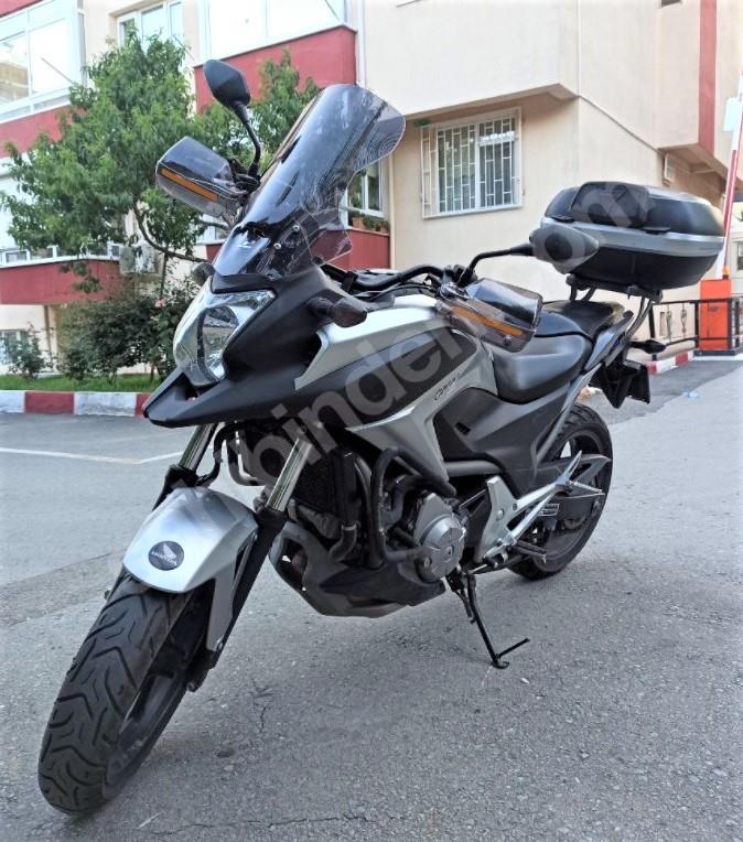 Honda NC700X 12-14 smoke windscreen 47 cm