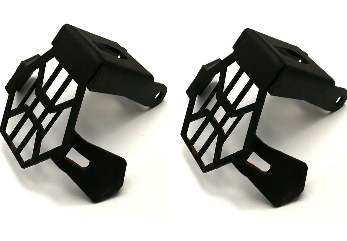Motorcycle Fog Light Guard Spot Light Protector Covers Pair