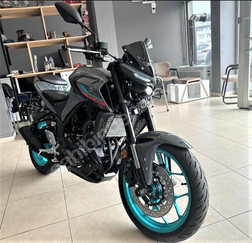 Windscreen for Yamaha MT03 dark smoke 24 cm 2020-2024