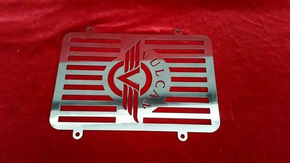 Kawasaki VN900 radiator guard stainless steel chrome electrostatic coated