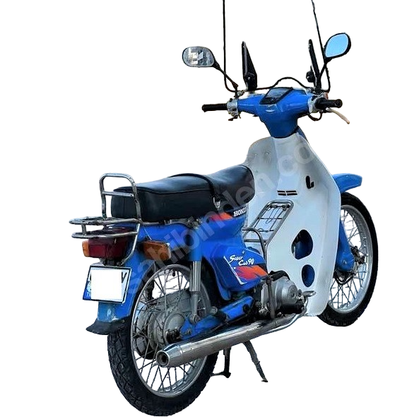 Honda Cub C90/C70/C50 rear and middle racks pair chrome coated 1983-2002