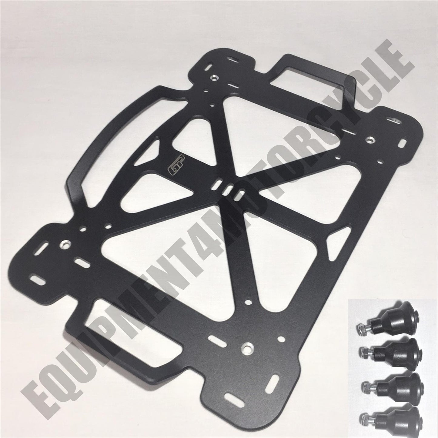 Top box rack luggage rack grid extra carrier shelf aluminum