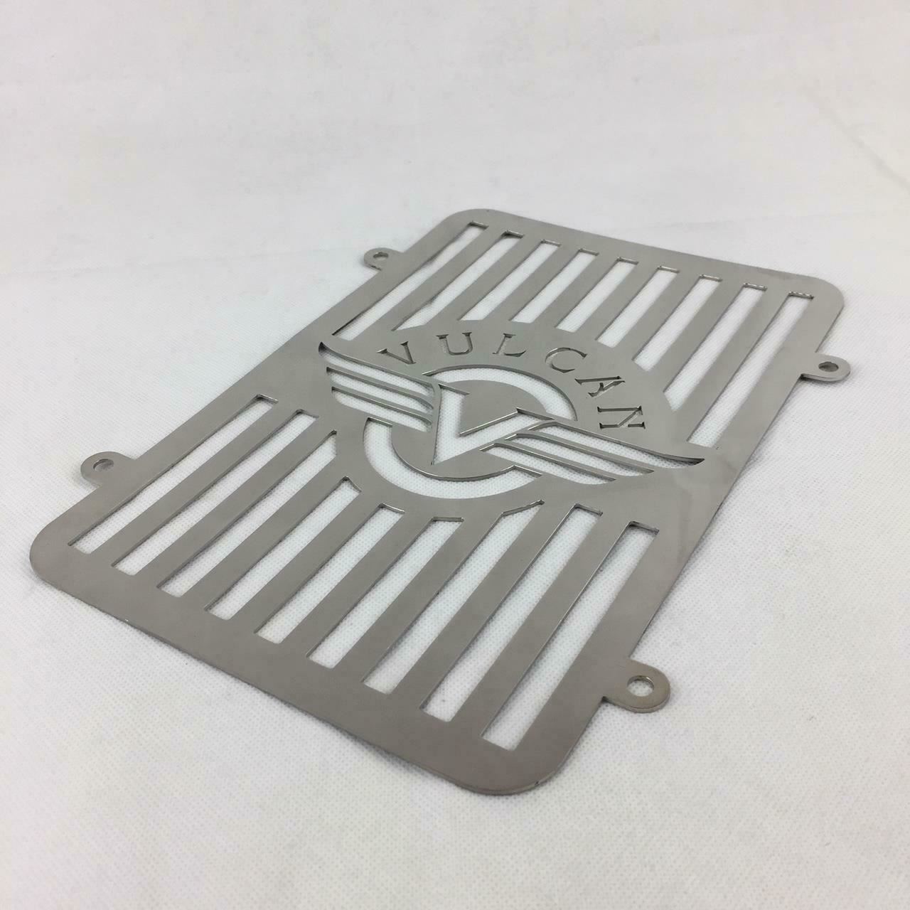 Kawasaki VN900 radiator guard stainless steel chrome electrostatic coated