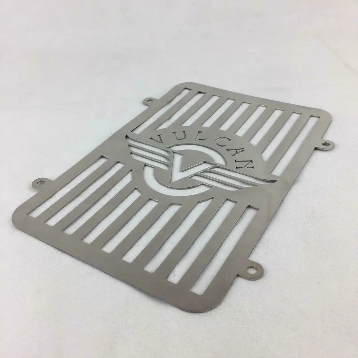 Kawasaki VN900 radiator guard stainless steel chrome electrostatic coated