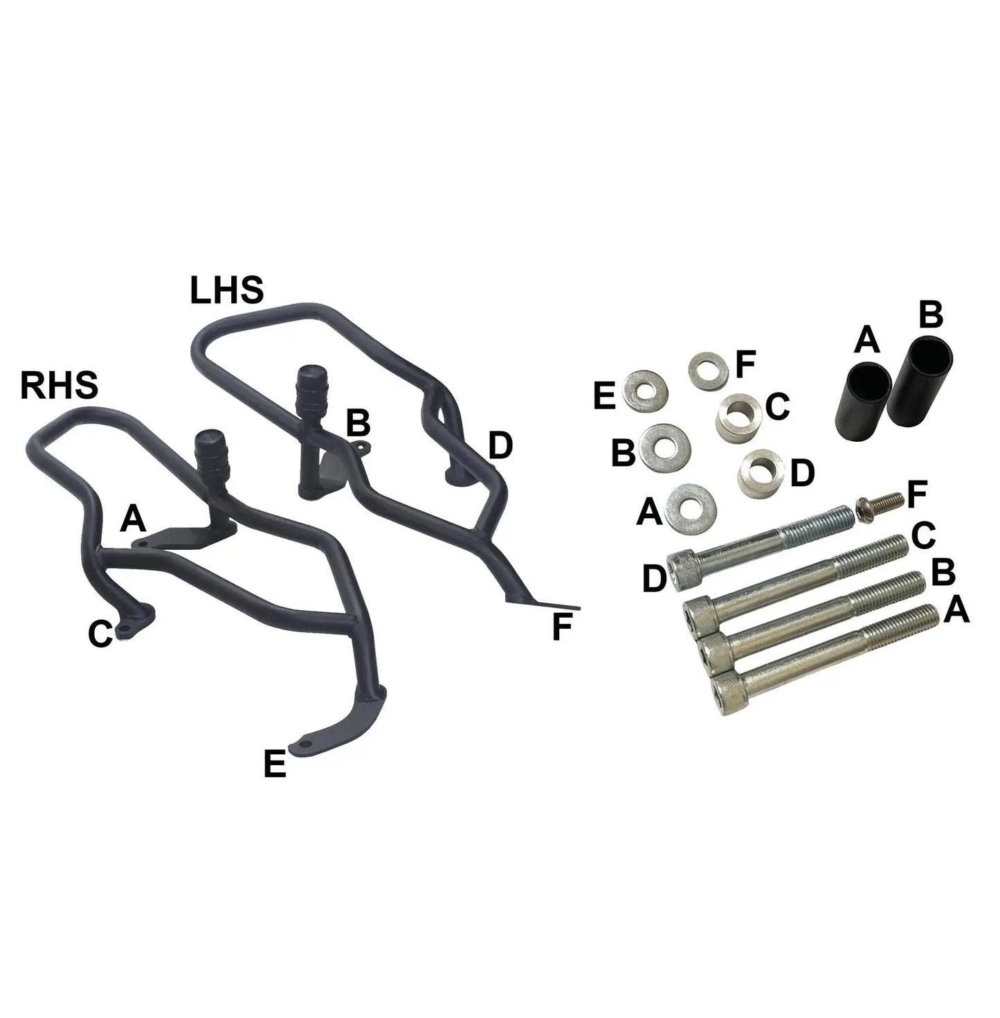 BMW F900XR Crash Bars and Sliders 2020-2023