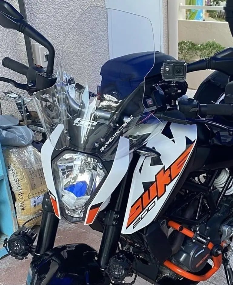 Windscreen for KTM Duke 125/200/250/390 Clear 2011-2016