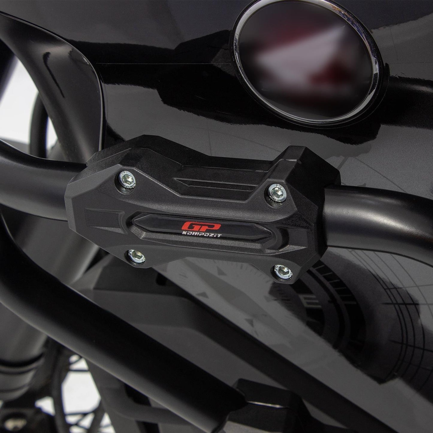 Crash Bar Bumpers Block Pair Protectors between 21-25 mm bars