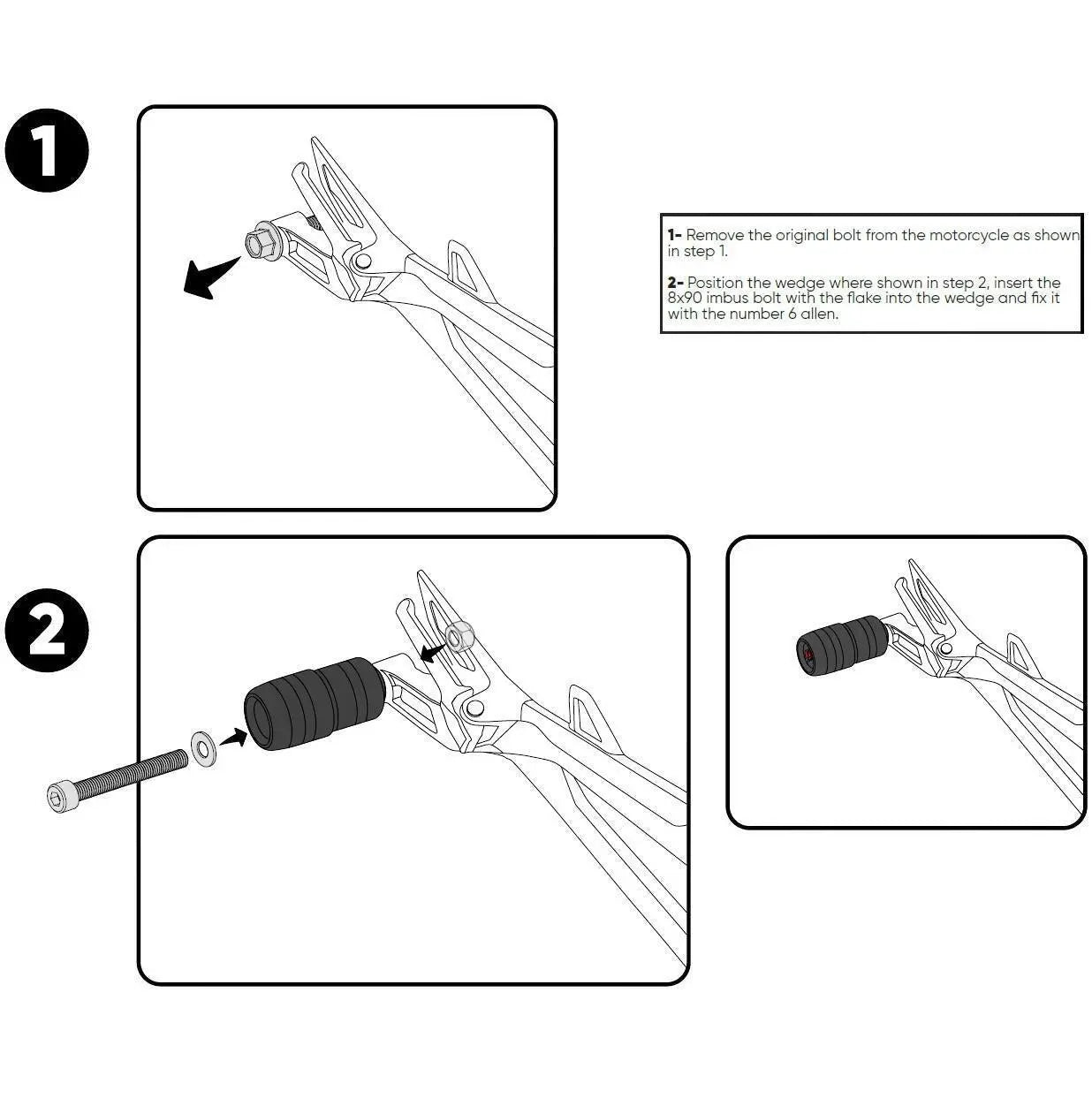Honda NC750D Integra NC700D exhaust guard 2012-20