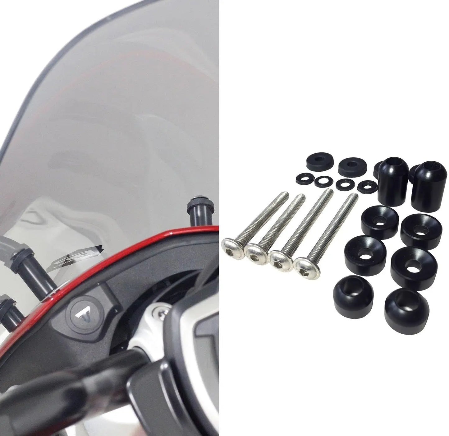 Triumph Rocket3R/Rocket3GT windscreen 46 cm smoke 2020-2024