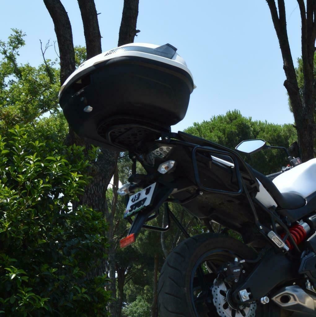 Kawasaki Versys 650 pannier and rear rack full set 2015-2020