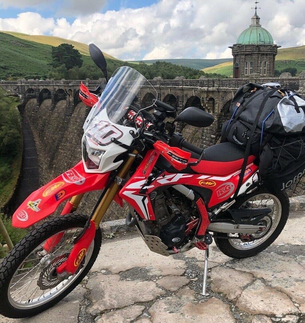 Windscreen for Honda CRF300L/250L 41 cm Clear 2012-2024