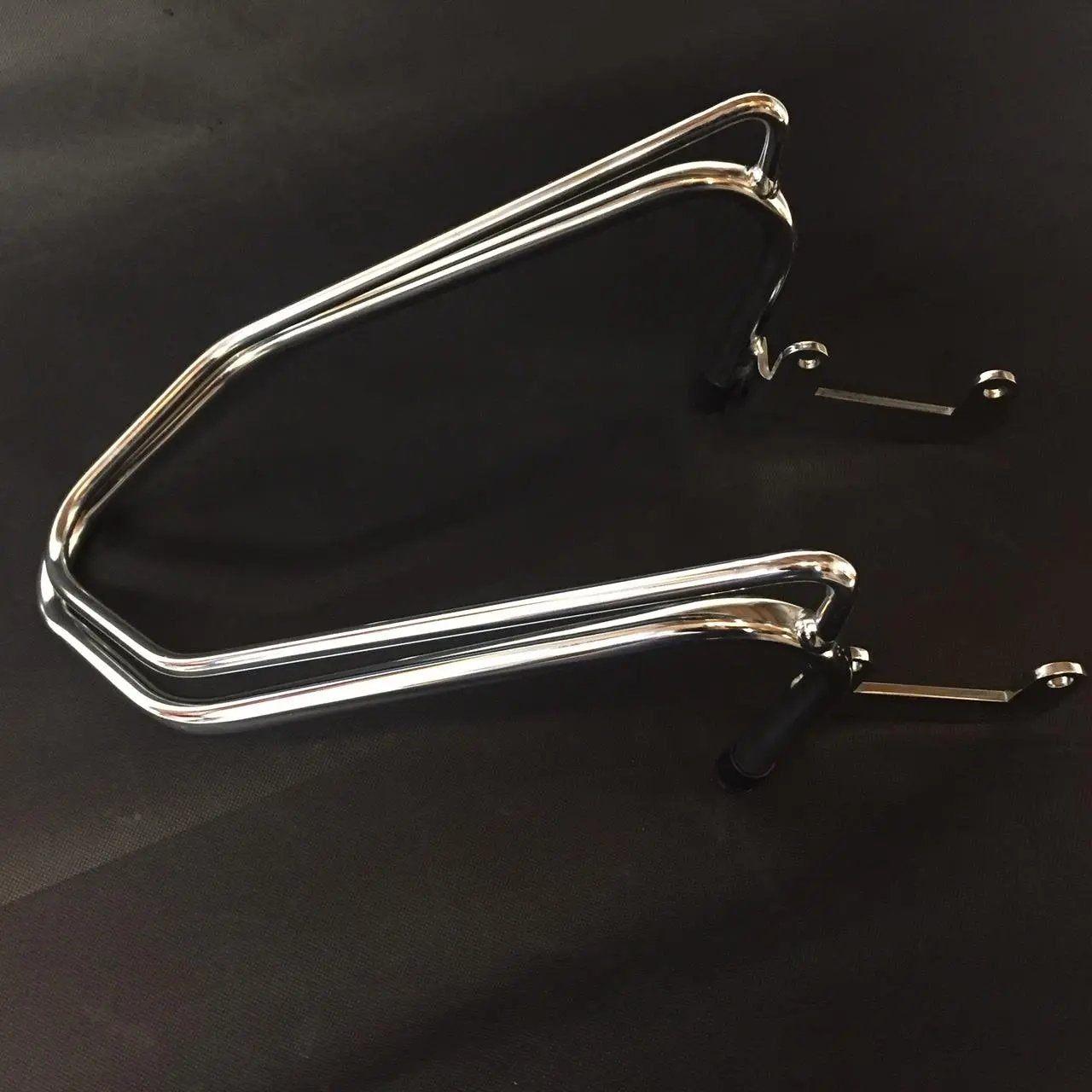 Yamaha XVS 1300 Midnight Star front fender chrome bumper trim rail