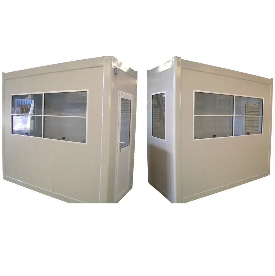 Kiosk Ticket Booth Security Portable Cabin Modular Gate House Carpark Hut