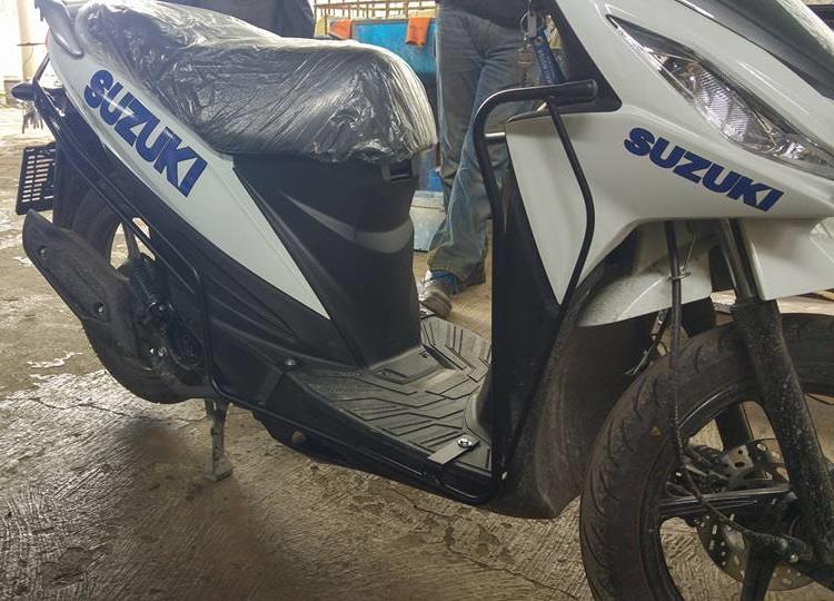 Suzuki Address full fairing guard crash bar cover bumper protector