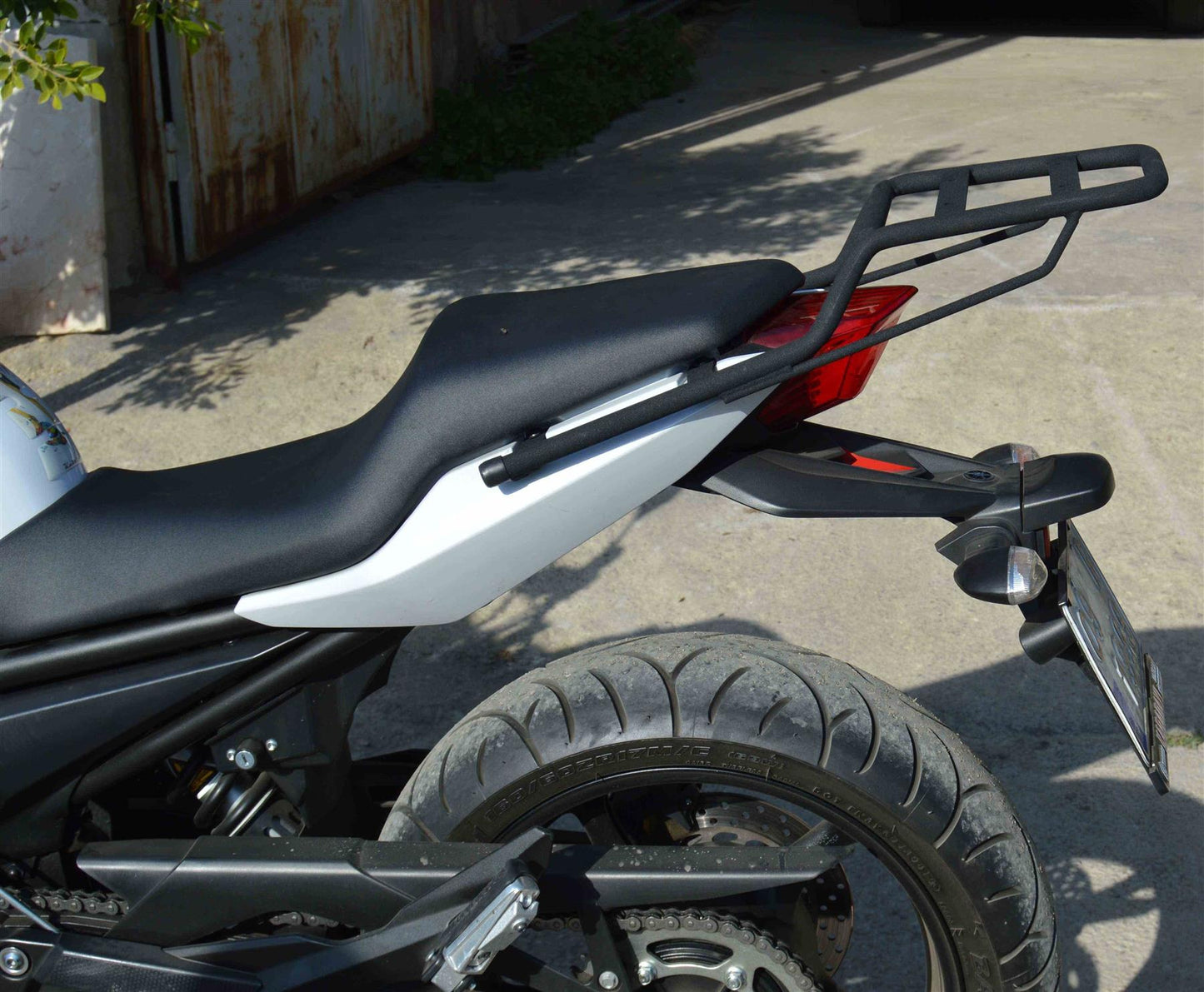 Yamaha XJ6 Diversion rear rack luggage carrier