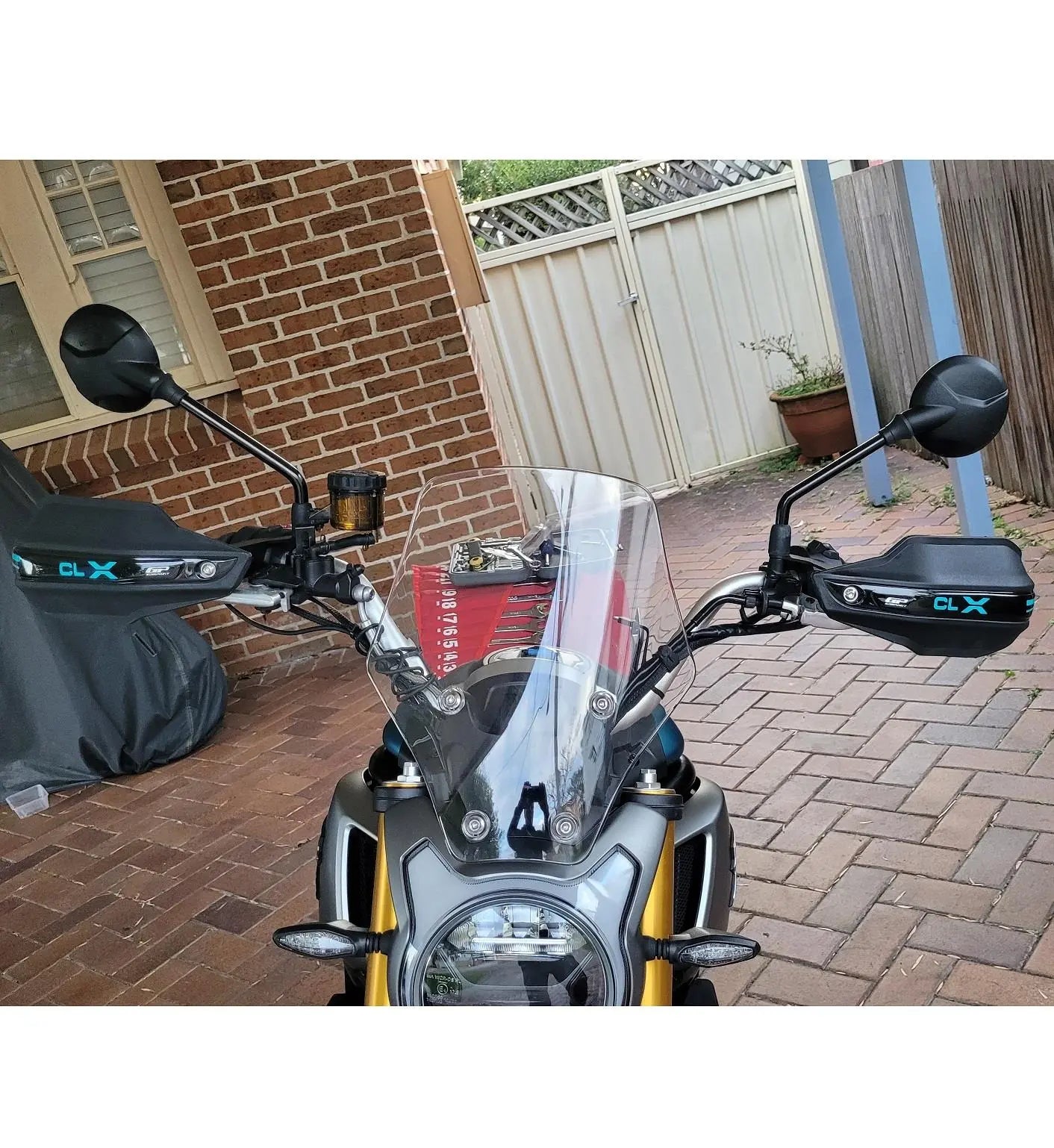 Hand Guards for CF MOTO 700 CL-X 2021-2025 | Black