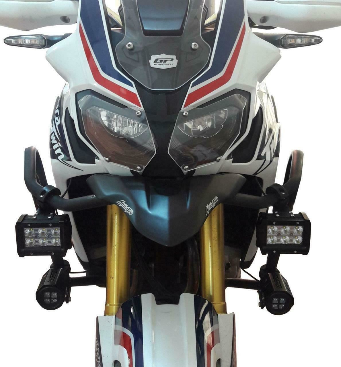 CRF1000L/ADV Sports Africa Twin headlight guard protector plexiglass 2016-19