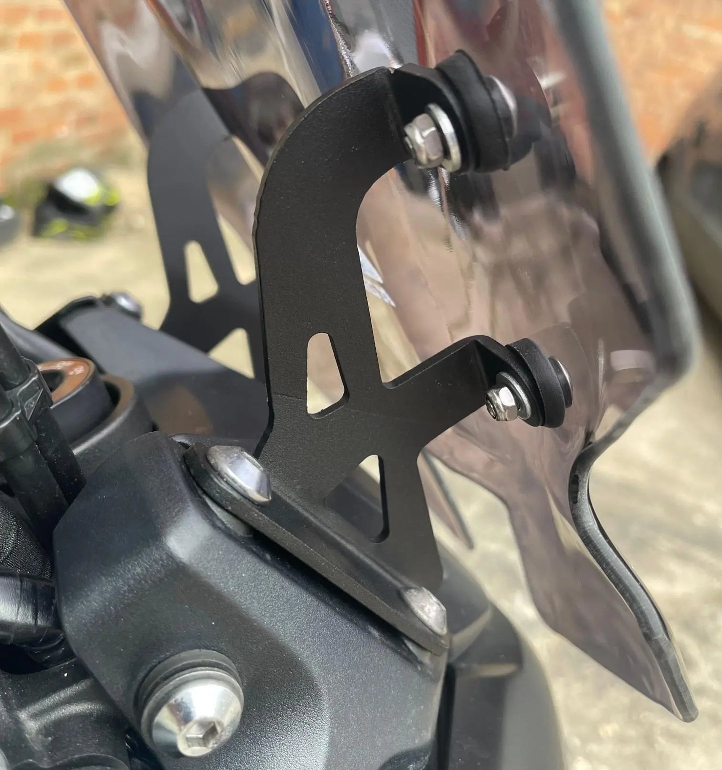 Yamaha MT07 windscreen smoke 42 CM 2018-2020