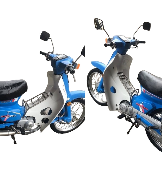 Honda Cub C70 C90 middle center rack chrome coated 1983-2002