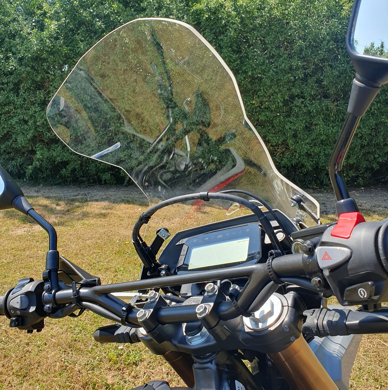 CRF300L CRF250L Windscreen Clear 48 cm 2012-2026