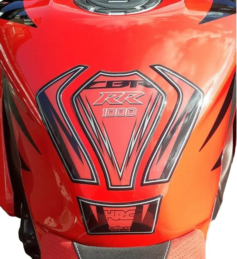 Honda CBR1000RR tank pad protection red 2008-16