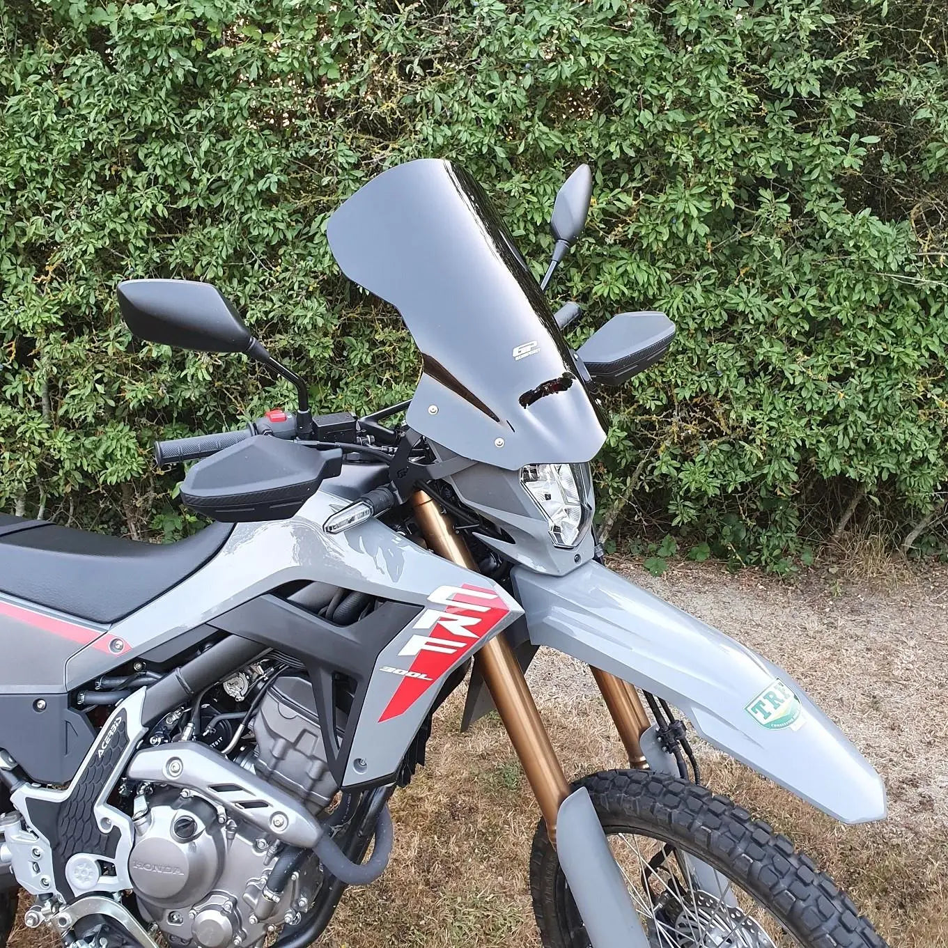 CRF300L CRF250L Windscreen Dark Smoke 48 cm 2012-2026