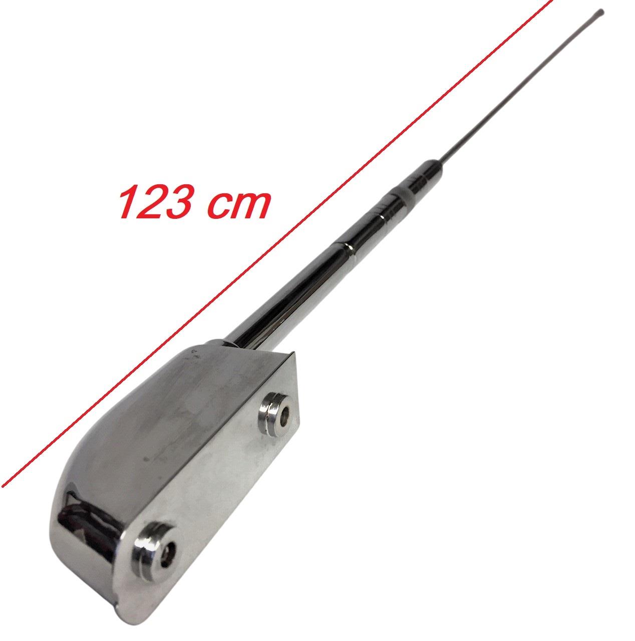 Honda Gold Wing flag pole antenna 123 cm chrome tall 2001-2017