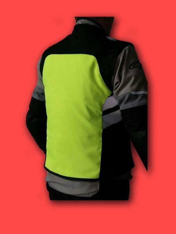 Motorcycle Hi Viz Reflective Jacket Safety Vest