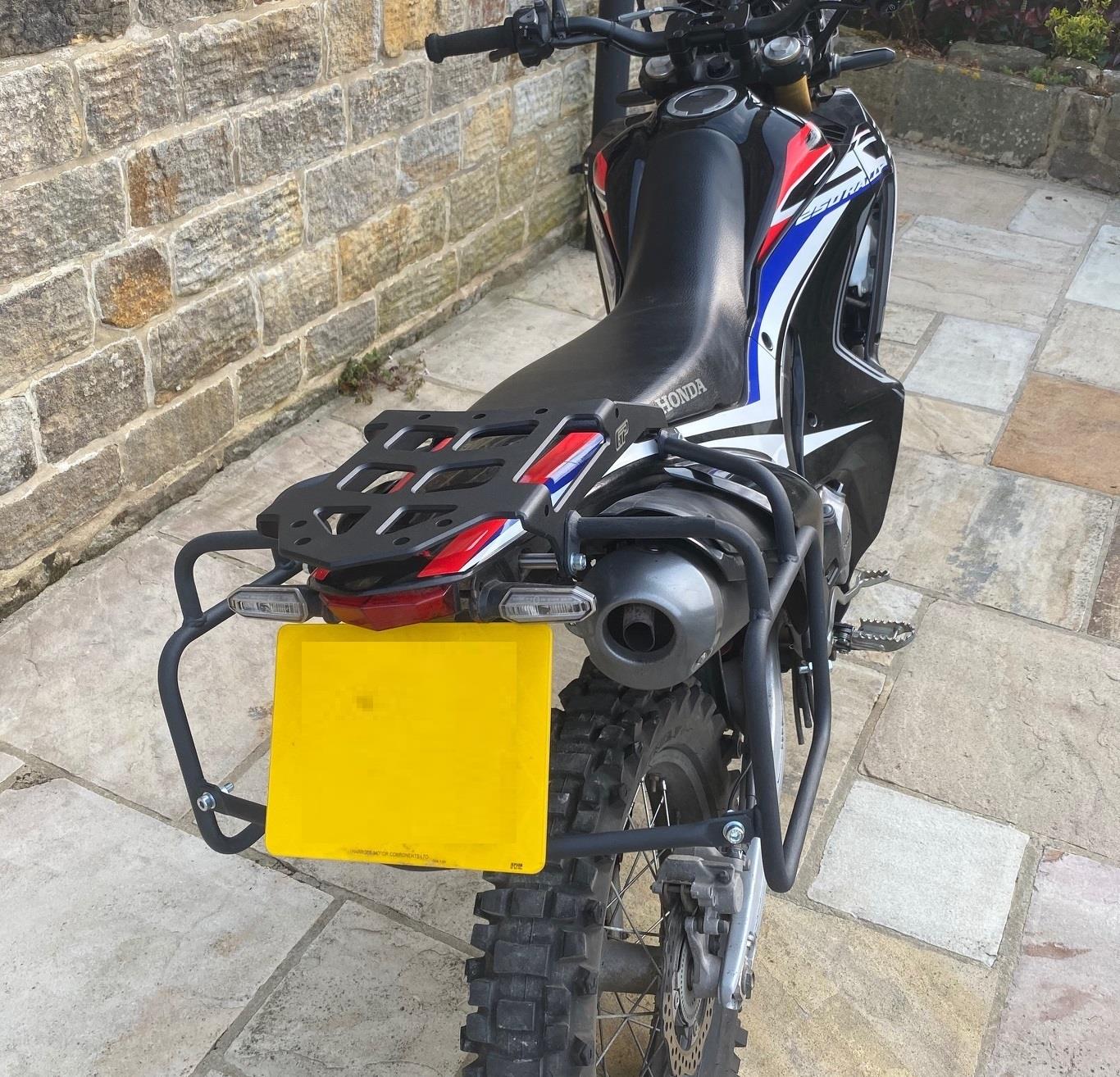 Honda CRF250L/Rally Pannier Racks and Rear Rack Set 12-20