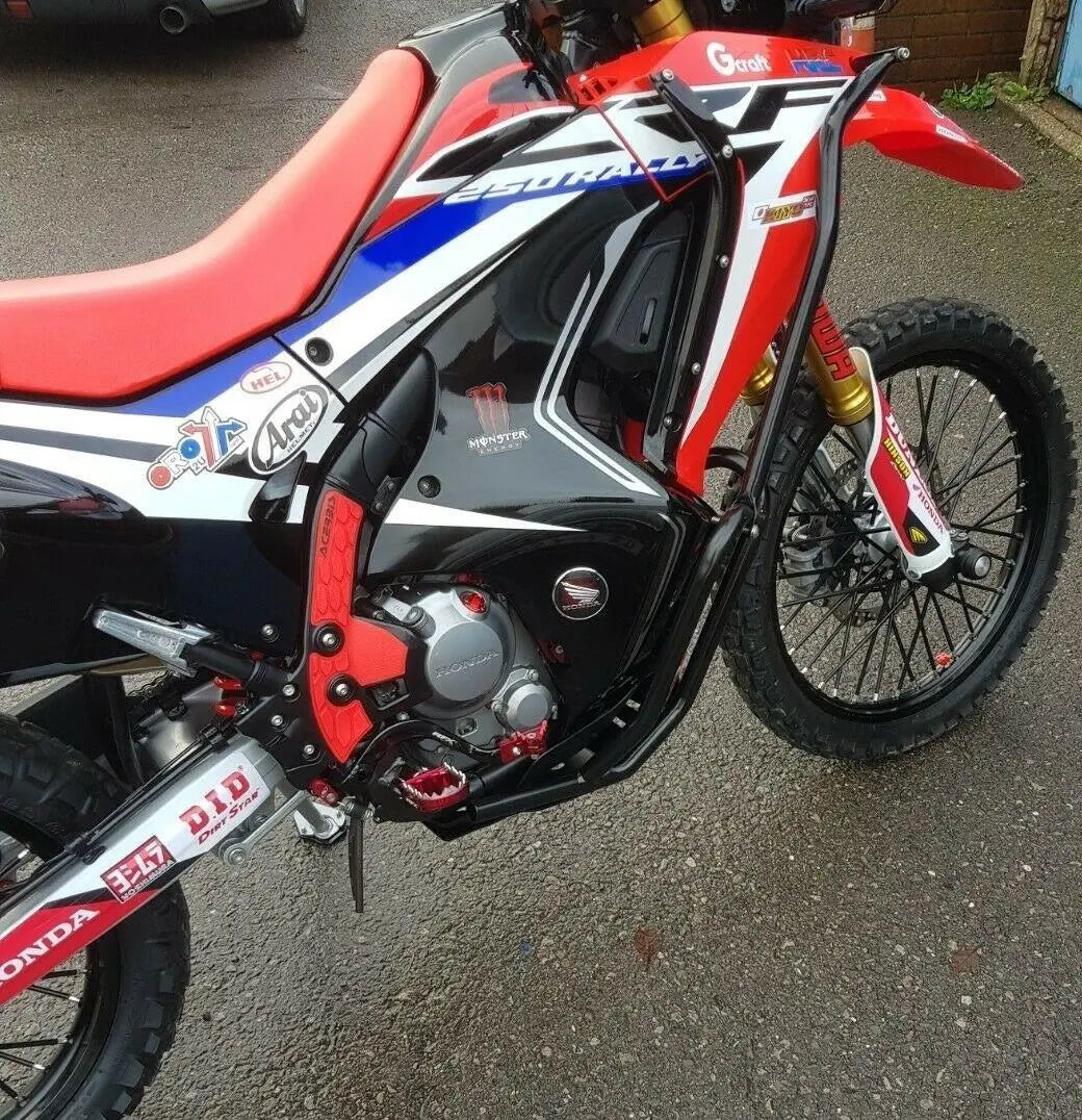 Crash Bars + Skid Plate Set for Honda CRF250 Rally 2017-2020