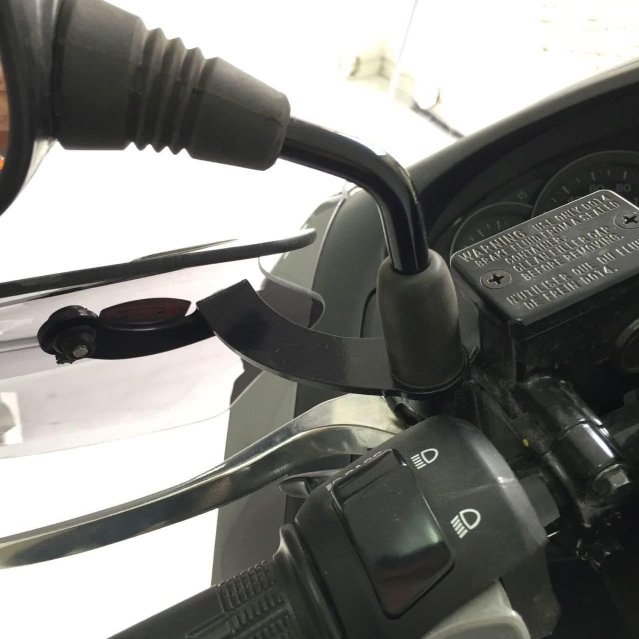 Honda Forza 300 smoke hand guard protector 13-17