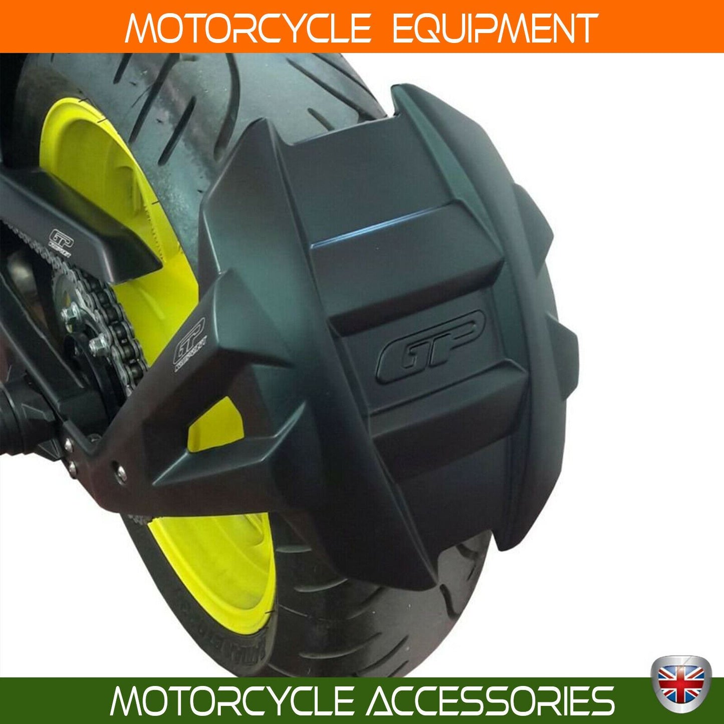 Yamaha MT07 splash guard mudguard wheel cover fiber 2014-19