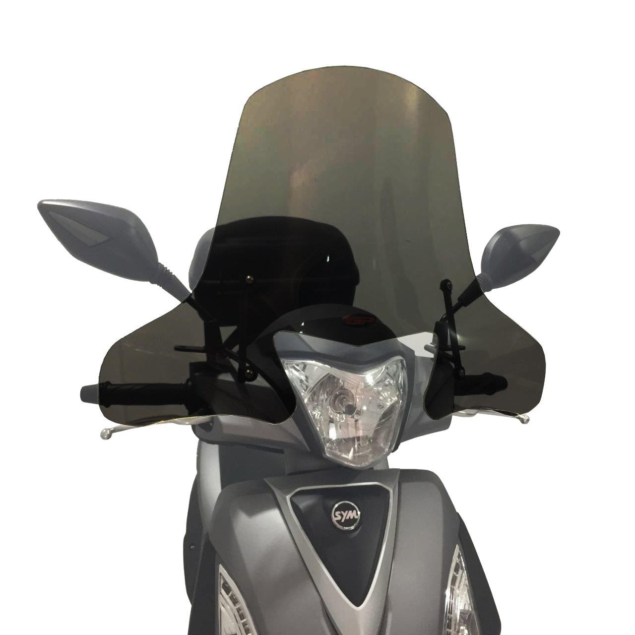 SYM Symphony 125 windscreen smoke 2015-20